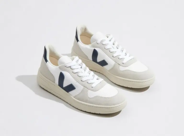 Giày Veja V-10 Panelled Low-Top ‘White Beige’ VX0101380 - Ảnh 3
