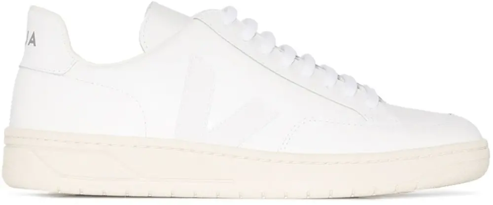 Giày Veja V-12 Leather ‘Full White’ XD022297