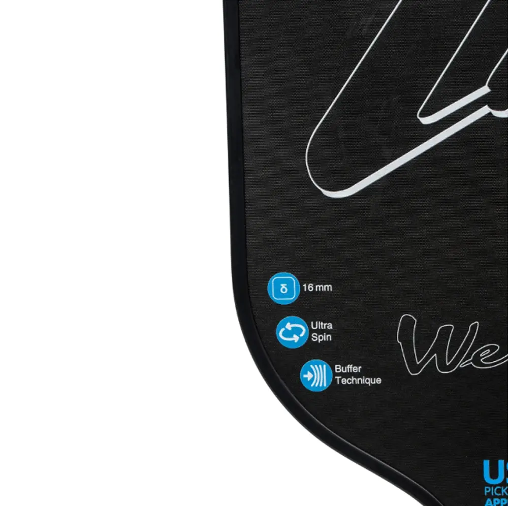 Vợt Pickleball Weierfu Super X ‘Black’ - Ảnh 3