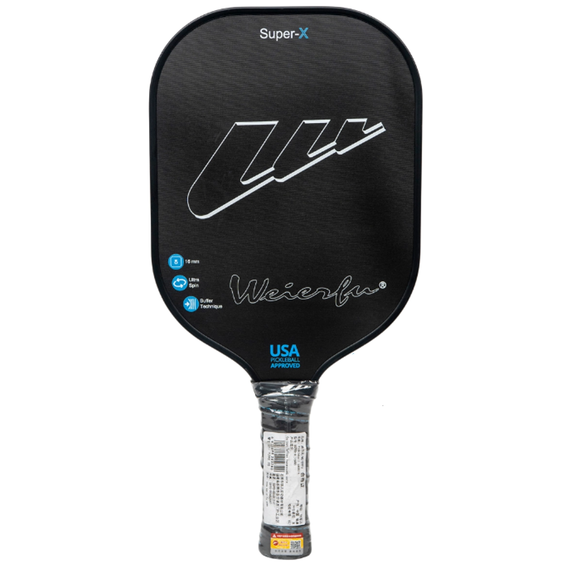 Vợt Pickleball Weierfu Super X ‘Black’
