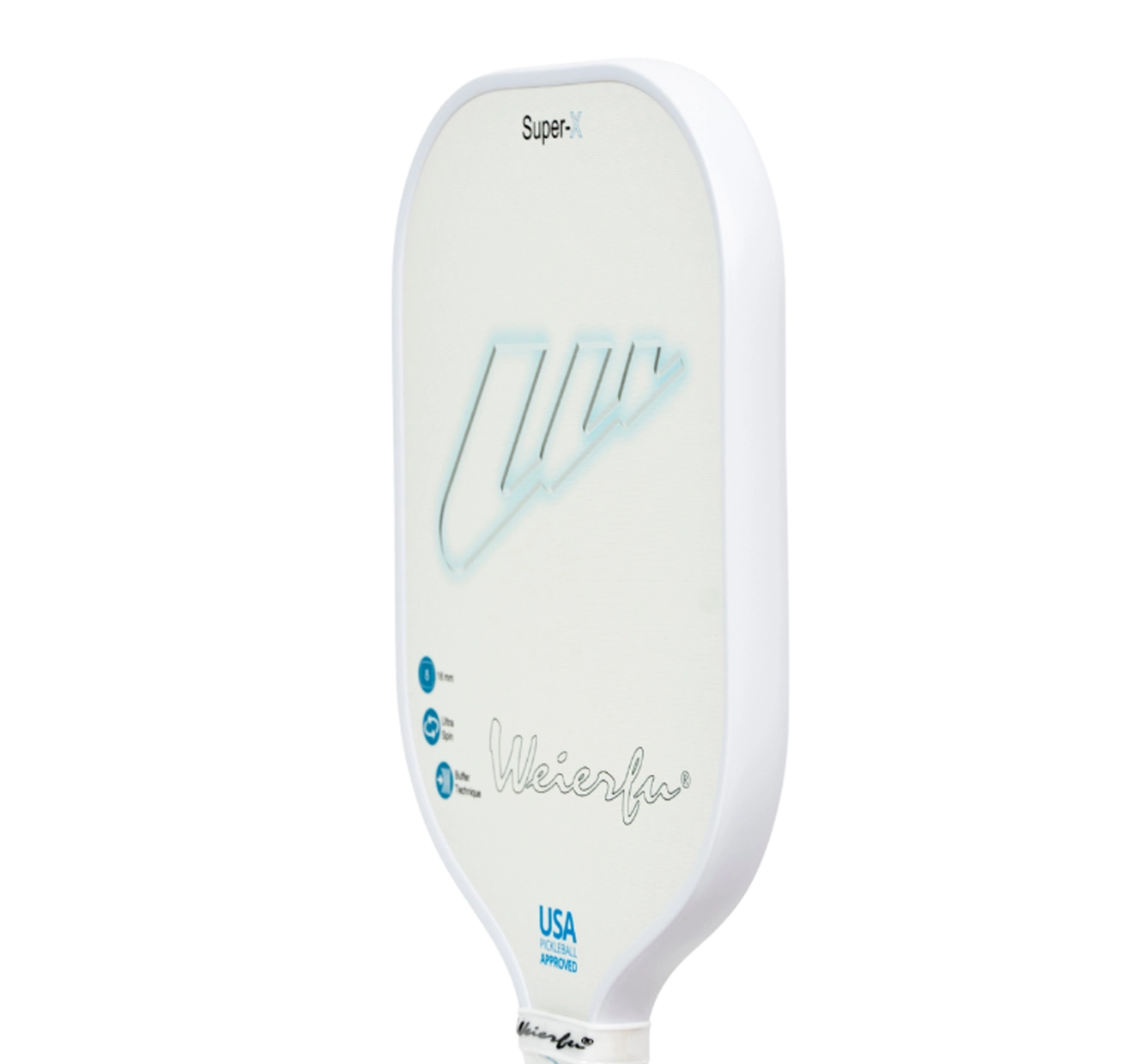 Vợt Pickleball Weierfu Super X ‘White’ - Ảnh 2