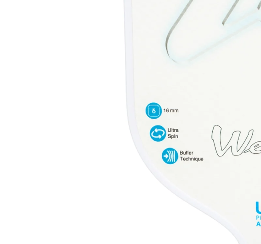 Vợt Pickleball Weierfu Super X ‘White’ - Ảnh 4