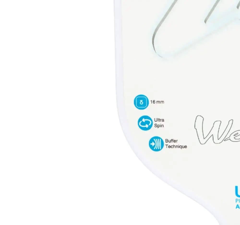Vợt Pickleball Weierfu Super X ‘White’ - Ảnh 4