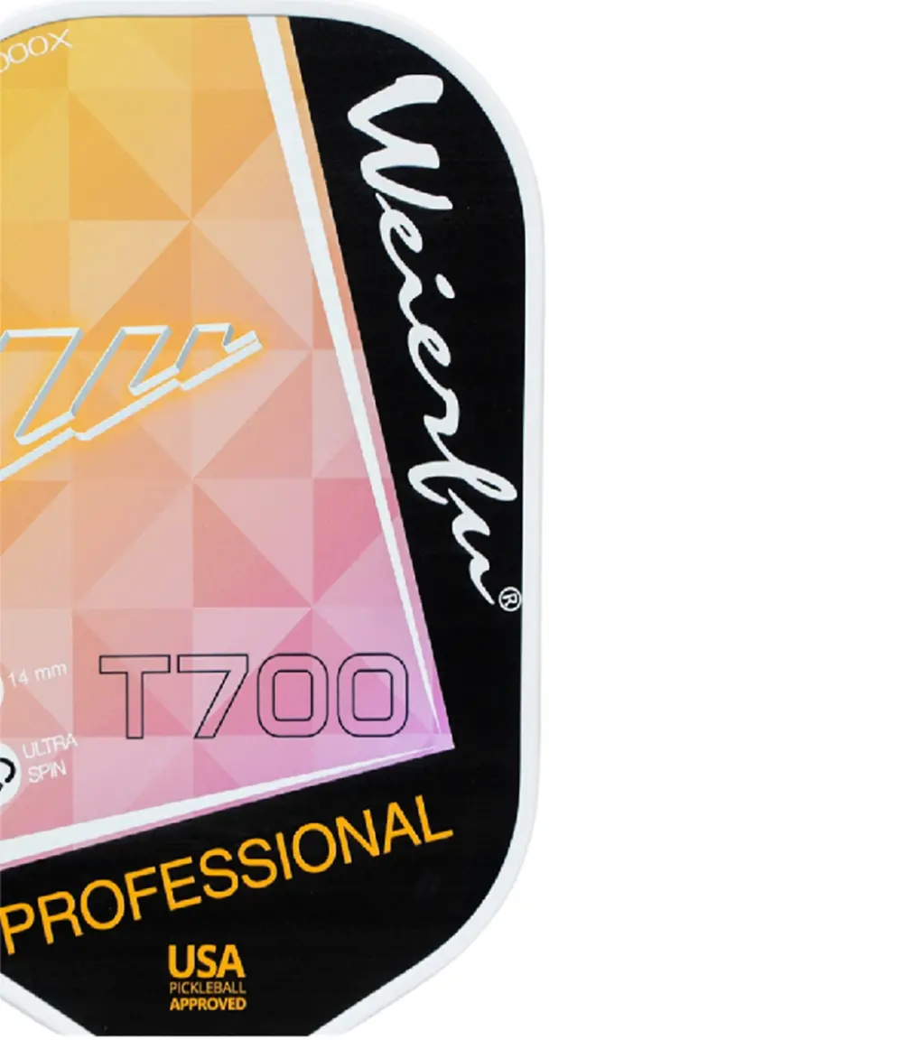 Vợt Pickleball Weierfu T700 Power 1000 ‘Black Pink’ - Ảnh 4