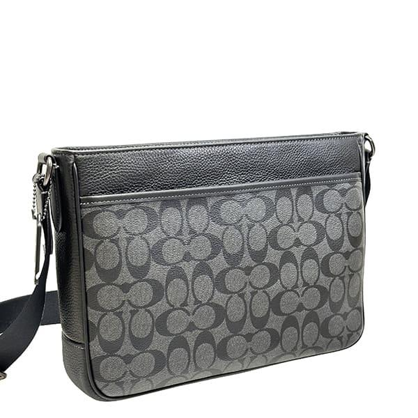 Túi Coach Shoulder Bag ‘Black Grey’ CH078-QBMI5 - Ảnh 3