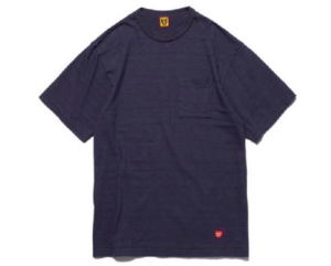 Áo Human Made Heart Badge Pocket T-Shirt ‘Navy’