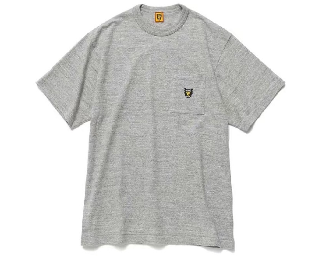 Áo Human Made Pocket T-Shirt #1 ‘Grey’