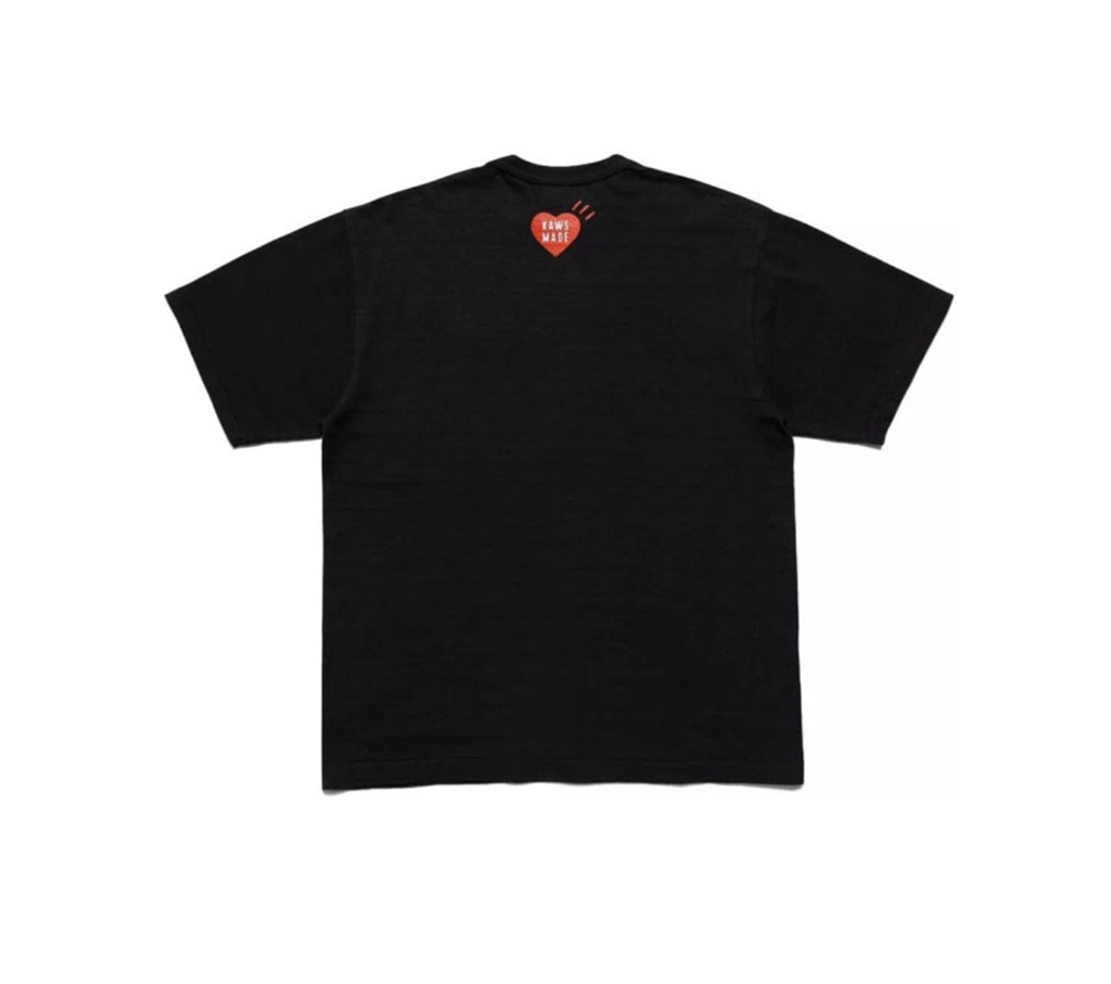 Áo Human Made × Kaws Kaws Logo ‘Black’ - Ảnh 2