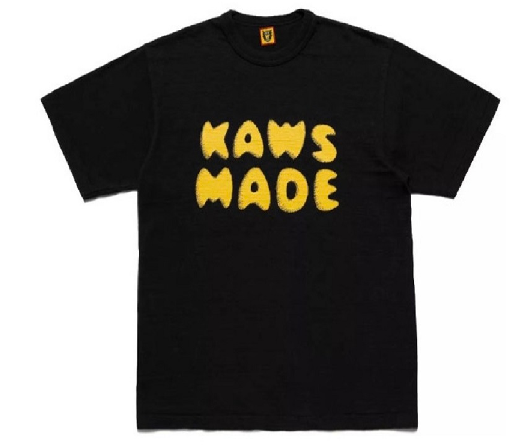Áo Human Made × Kaws Kaws Logo ‘Black’