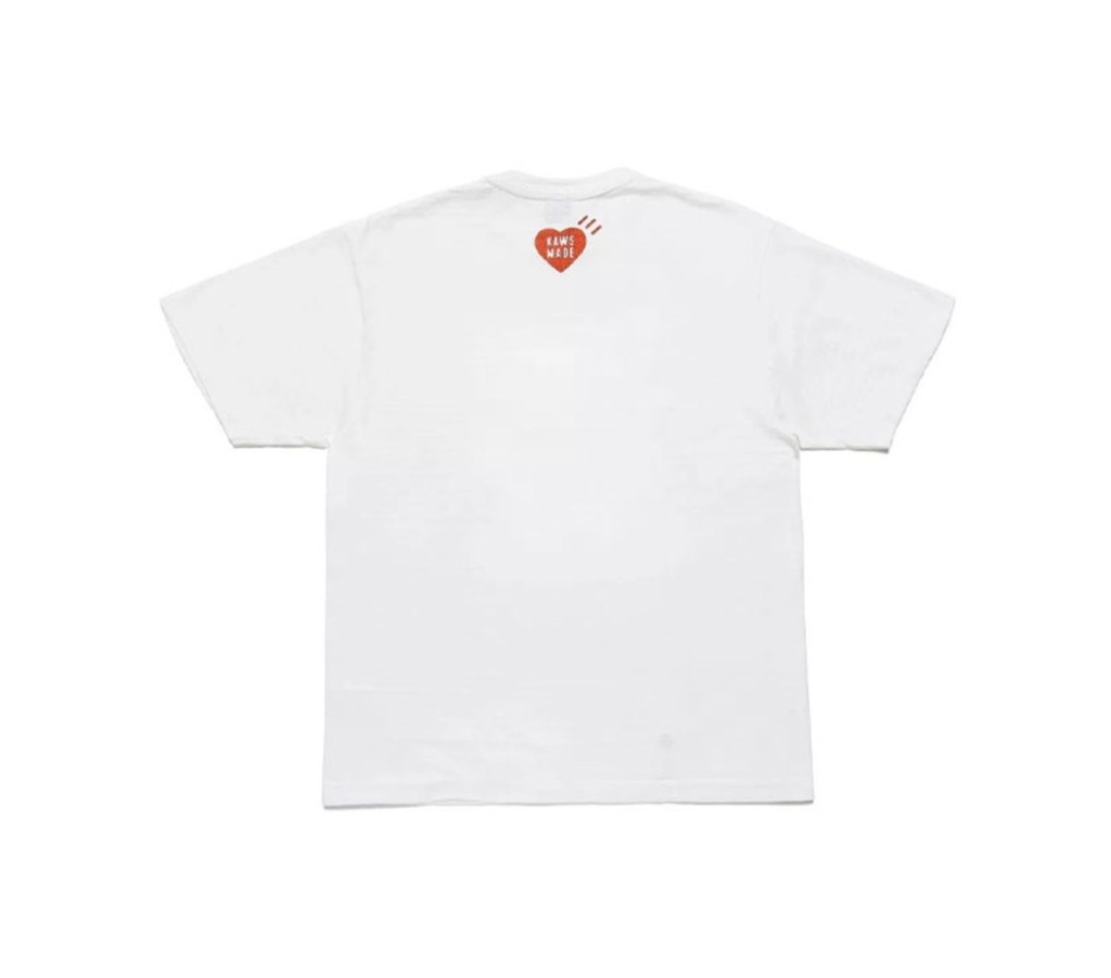 Áo Human Made × Kaws Kaws Logo ‘White’ - Ảnh 2