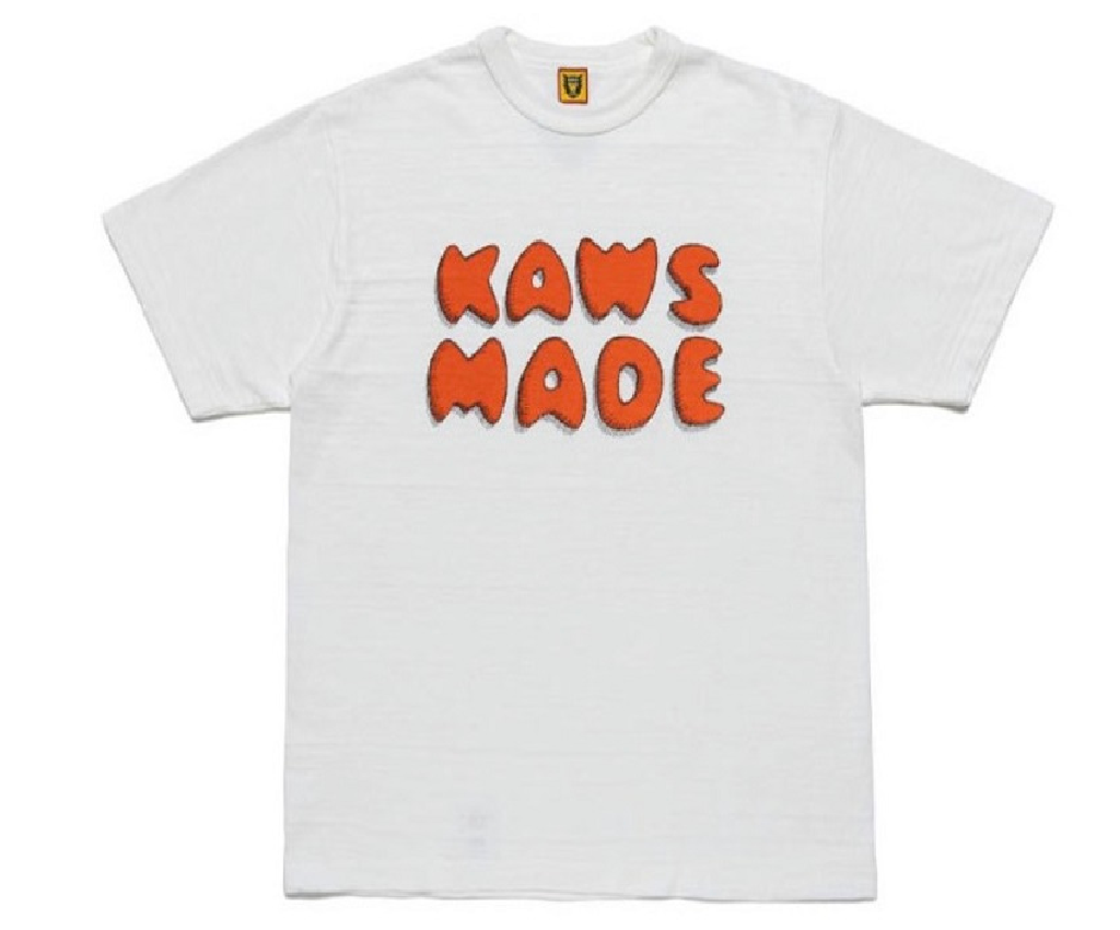 Áo Human Made × Kaws Kaws Logo ‘White’