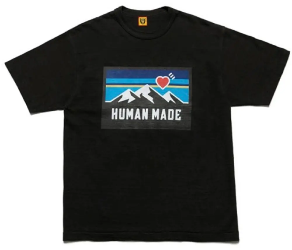 Áo Human Made Cartoon Print ‘Black’