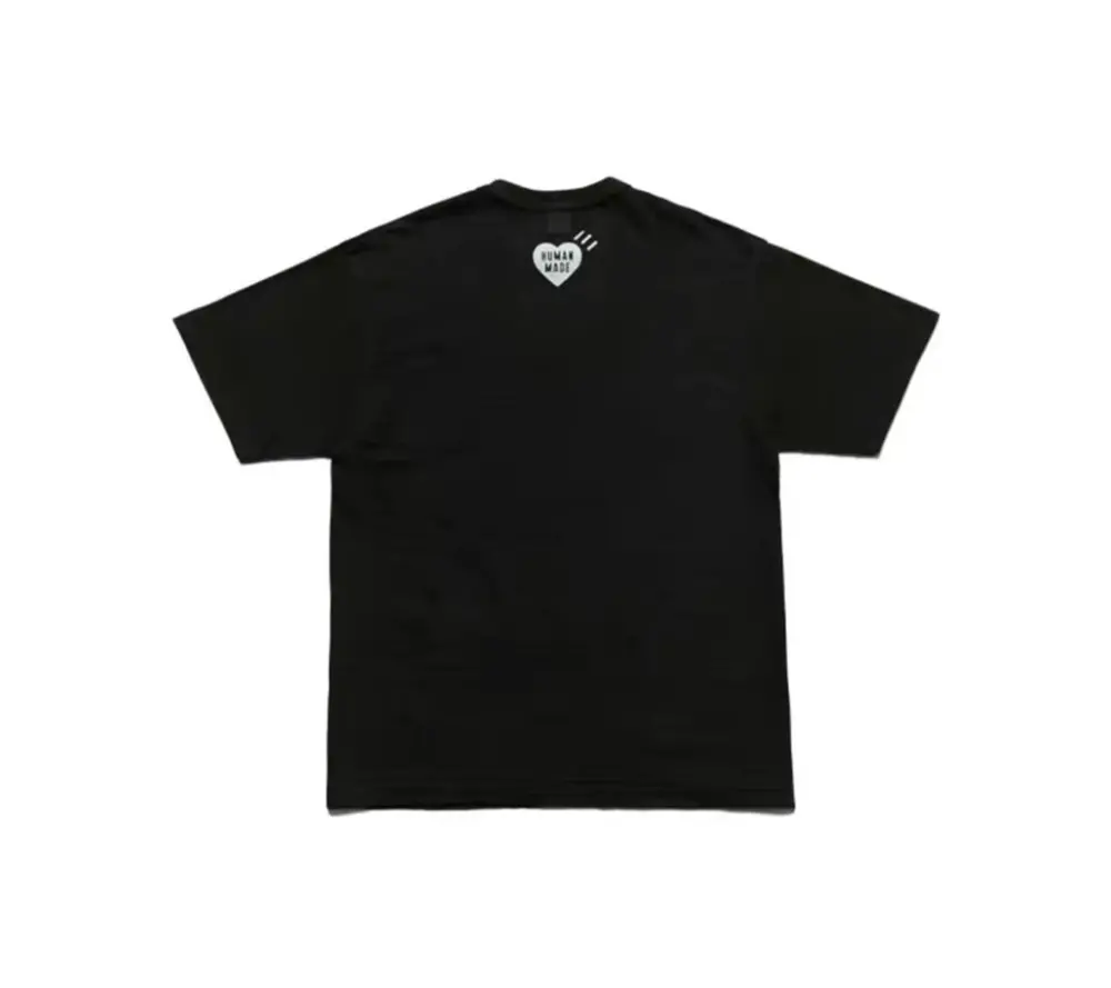 Alternative view of Áo Human Made Cartoon Print ‘Black’