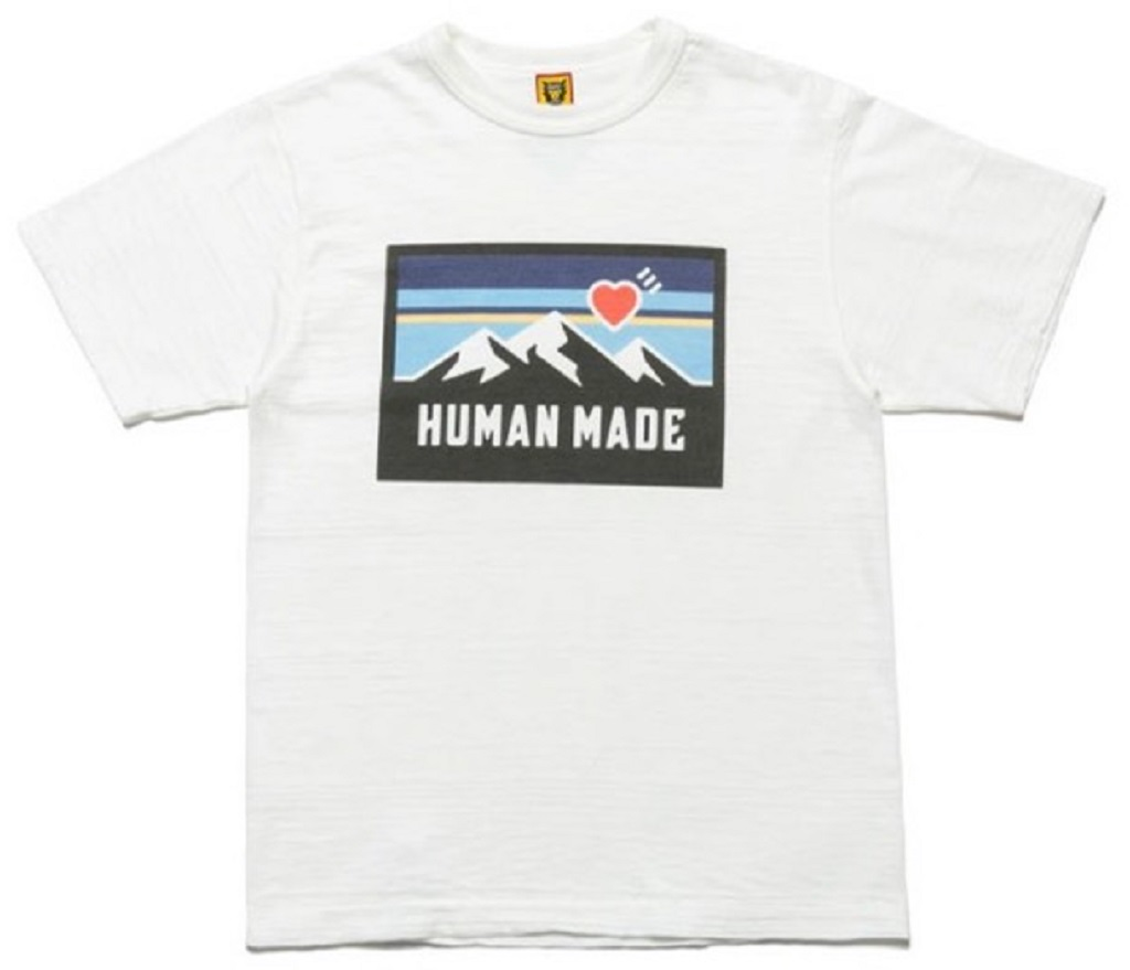 Áo Human Made Cartoon Print ‘White’