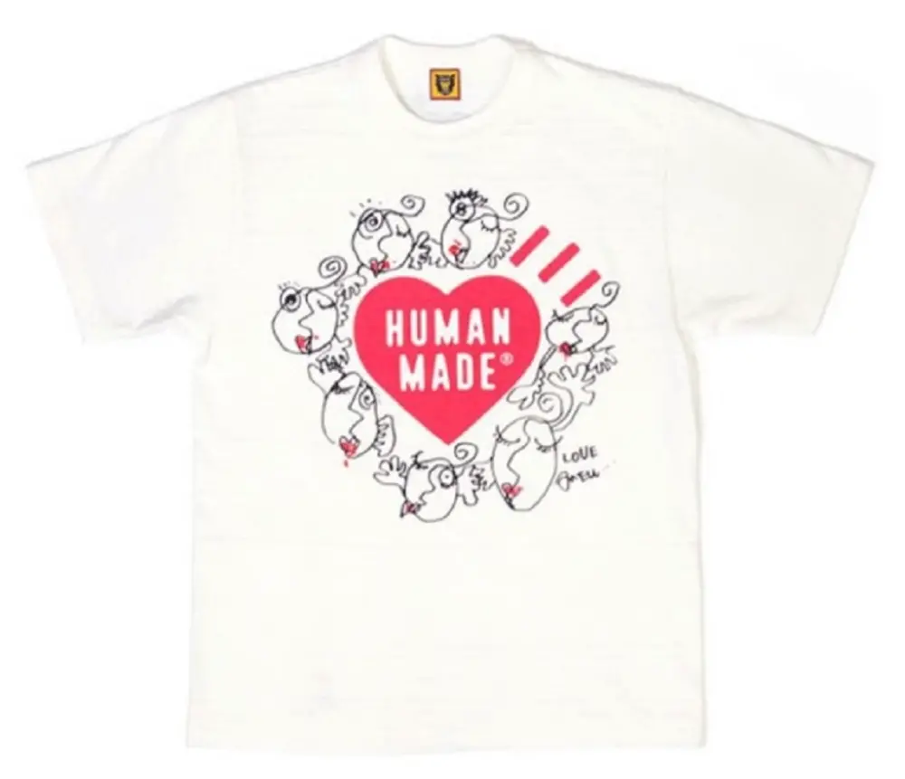 Áo Human Made Noritake Kinashi ‘White’