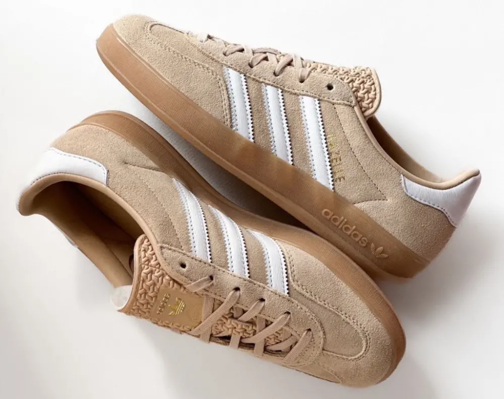 Giày adidas Gazelle Indoor 'Magic Beige' IH5482 - Ảnh 6
