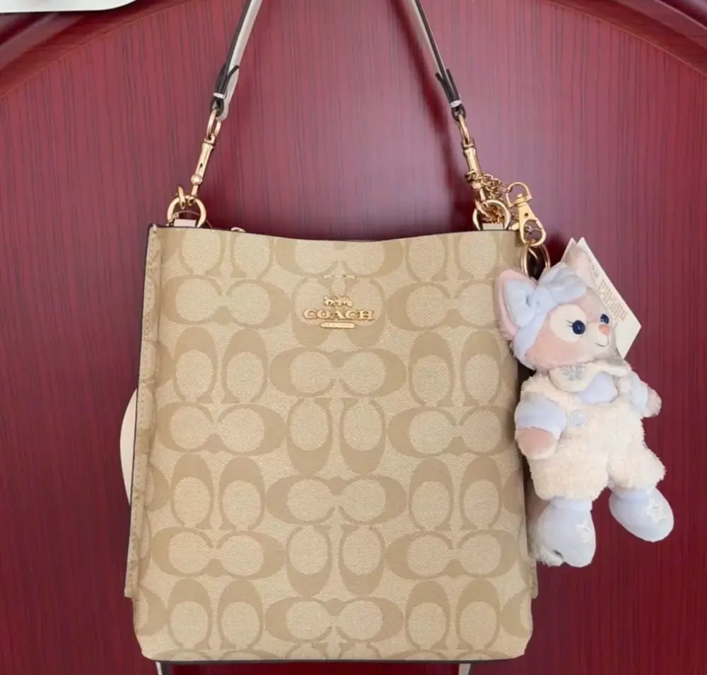 Alternative view of Túi Coach Small Town In Signature Canvas ‘Light Khaki’ 2312-IMDQC