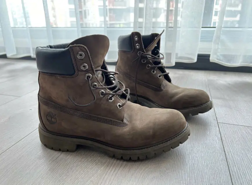 Alternative view of Giày Timberland 6 Inch Premium Nubuck ‘Dark Brown’ TB010001