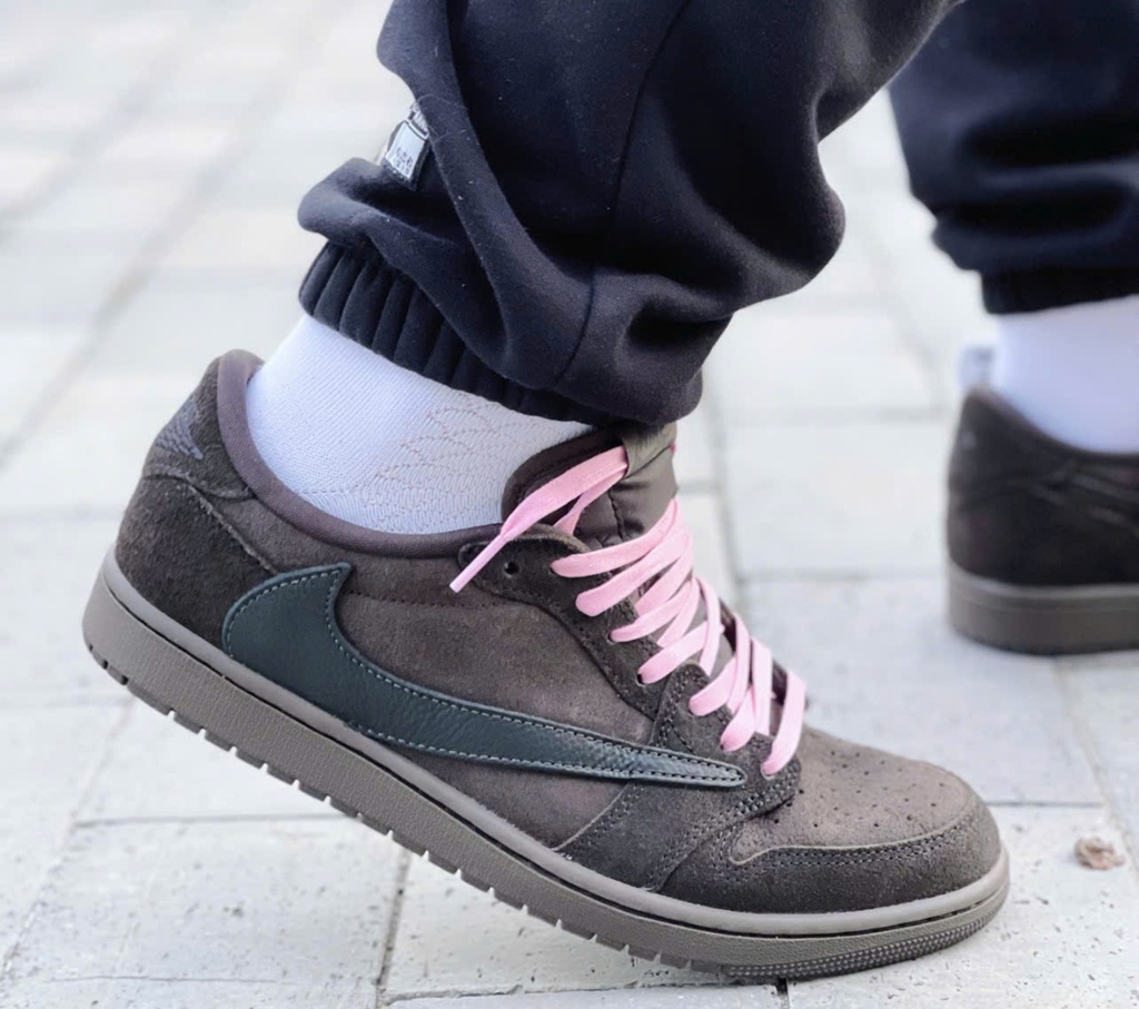 Giày Nike Travis Scott x Air Jordan 1 Retro ‘Brown’ DM7866-202 - Ảnh 3