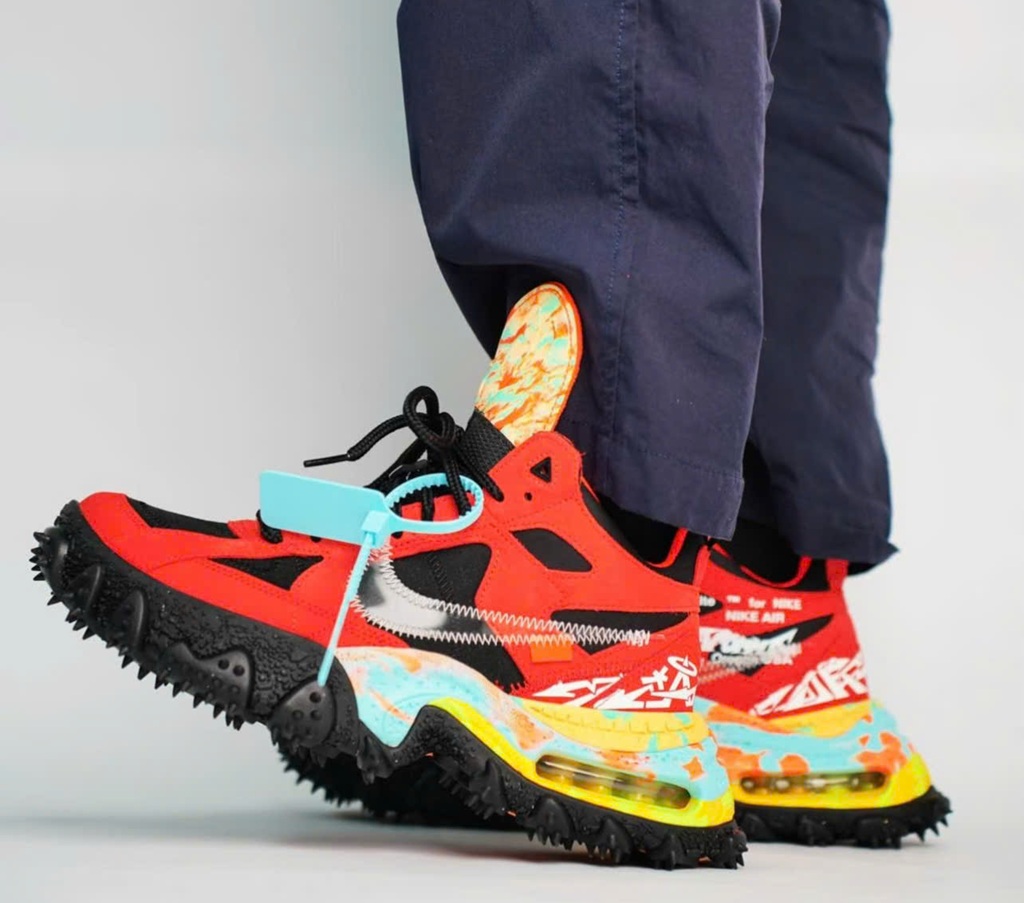 Giày Off-White x Nike Air Terra Forma ‘Mantra Orange’ DQ1615-800 - Ảnh 3
