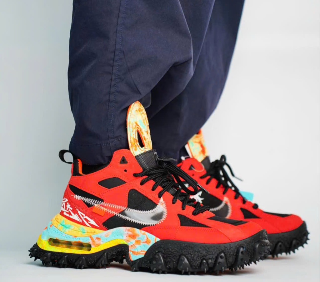 Giày Off-White x Nike Air Terra Forma ‘Mantra Orange’ DQ1615-800 - Ảnh 4