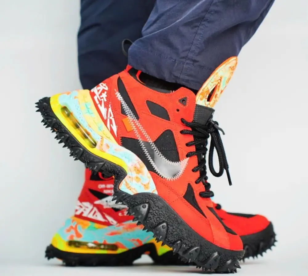 Alternative view of Giày Off-White x Nike Air Terra Forma ‘Mantra Orange’ DQ1615-800