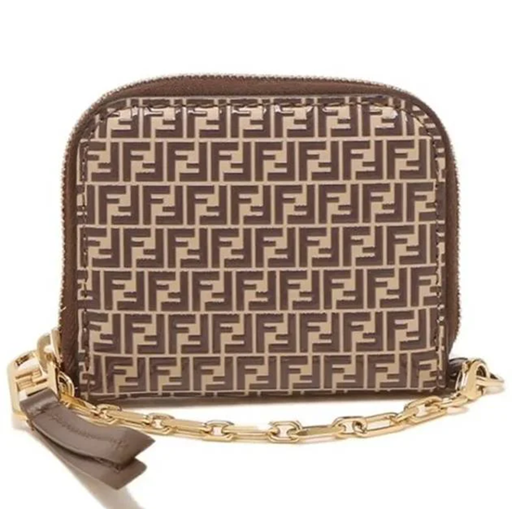 Túi Fendi Chain Coin Purse ‘Brown’ 8M0473-AHM1-F1FNK - Ảnh 2