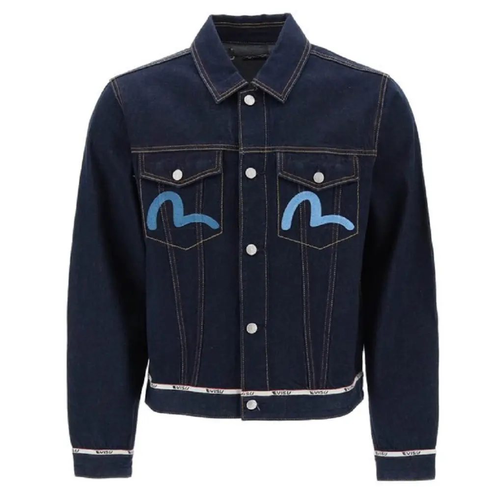 Áo Evisu Eagle And Seagull ‘Blue’ 2ESHTM3DJ115XXCT