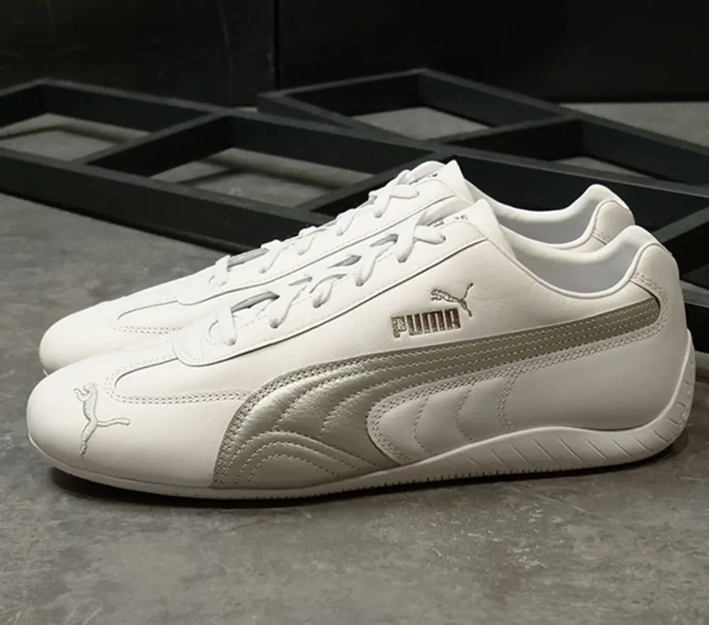 Giày Puma Speedcat OG Leather ‘White Silver’ 401603-03 - Ảnh 4