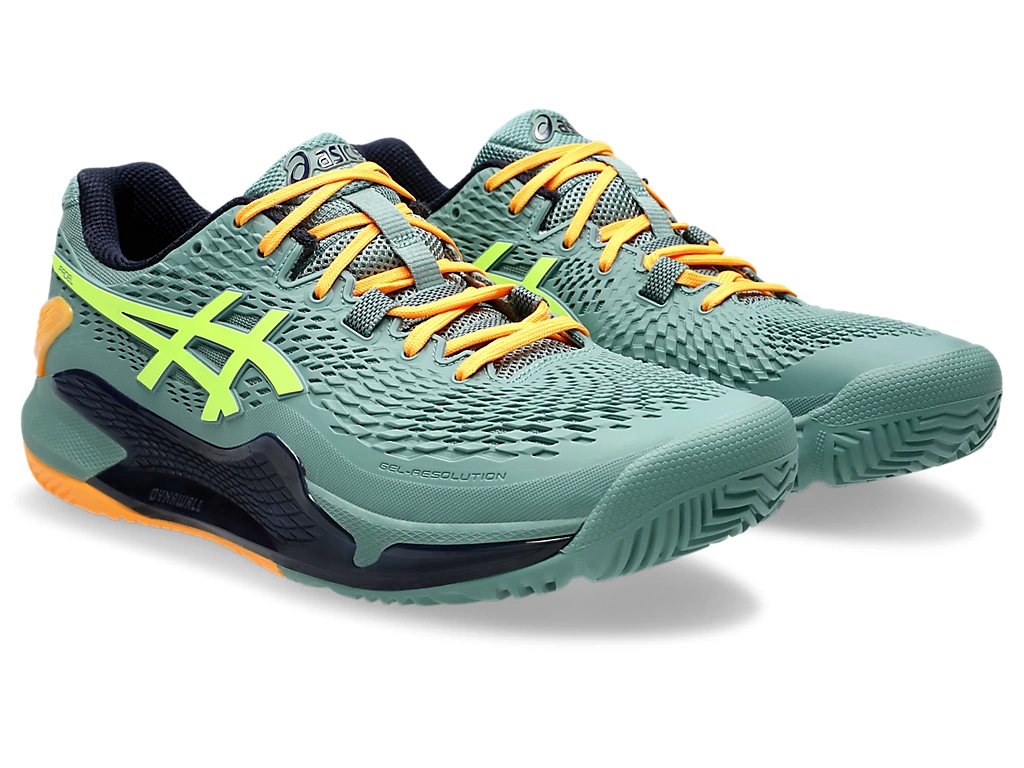 Giày Asics Gel Resolution 9 ‘Celadon Safety Yellow’ 1041A334-300 - Ảnh 5