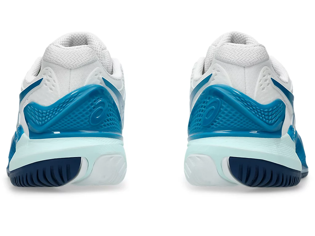Giày Asics Gel Resolution 9 ‘White Teal Blue’ 1042A208-102 - Ảnh 3