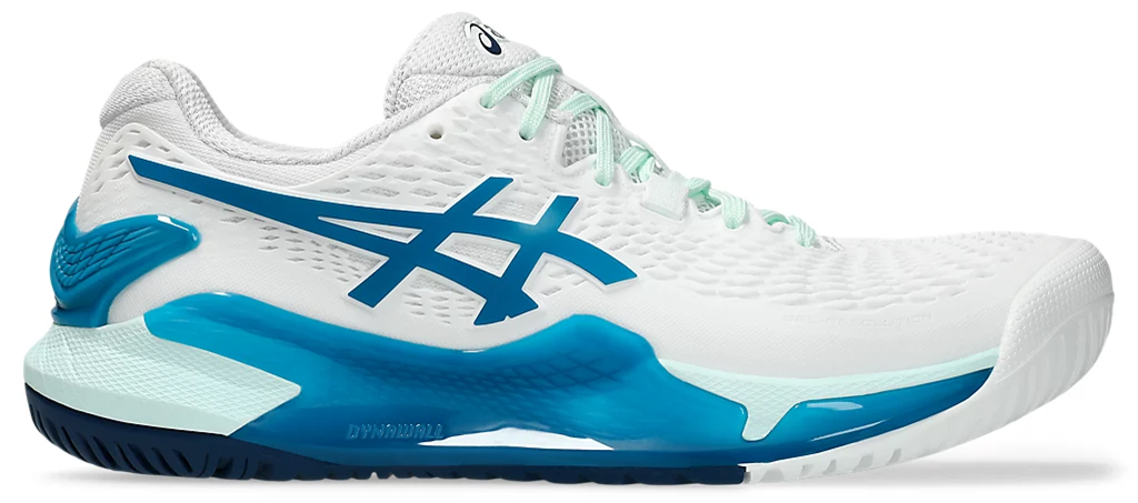 Giày Asics Gel Resolution 9 ‘White Teal Blue’ 1042A208-102