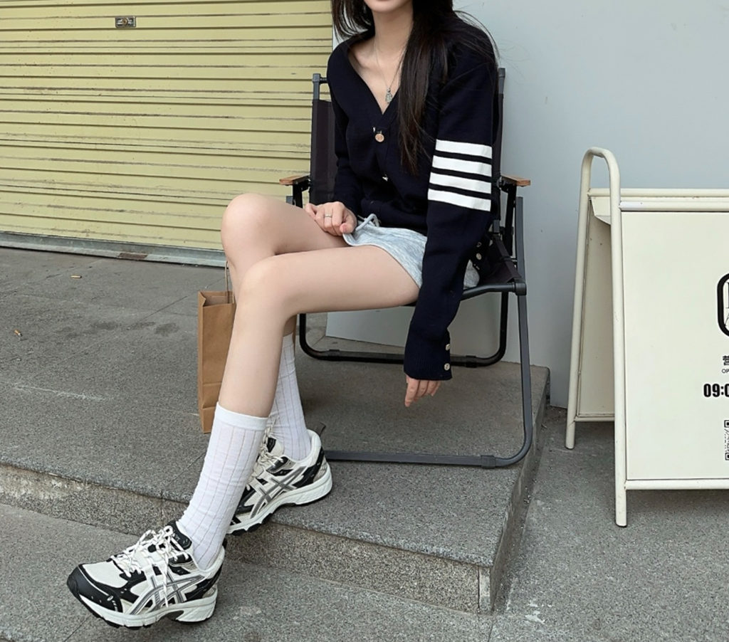 Giày Asics Gel-Nunobiki 'Cream Dark Olive' 1203A536-102 - Ảnh 2