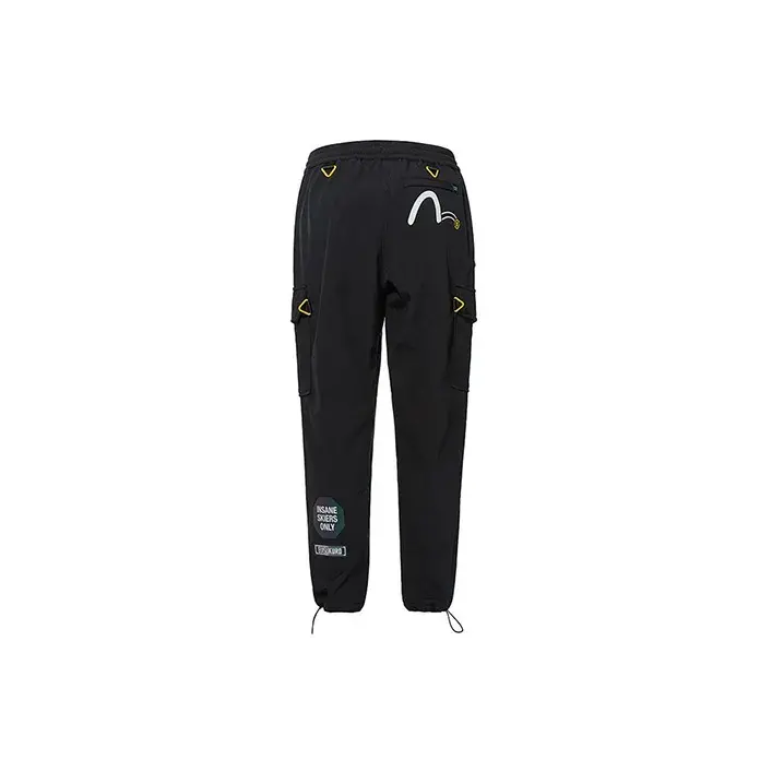 Alternative view of Quần Evisu Cargo Pants 'Black' 2EAGNM0PP202FF