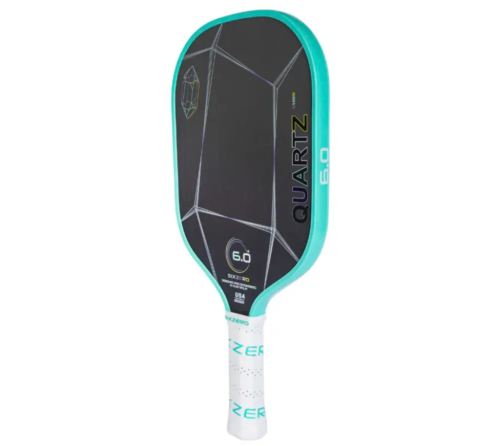Vợt Pickleball Six Zero Quartz 'Blue' - Ảnh 3