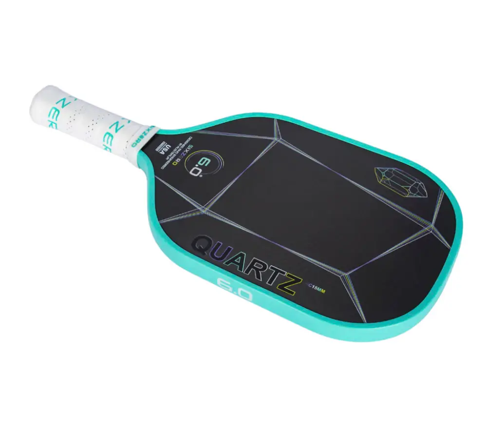 Vợt Pickleball Six Zero Quartz 'Blue' - Ảnh 4