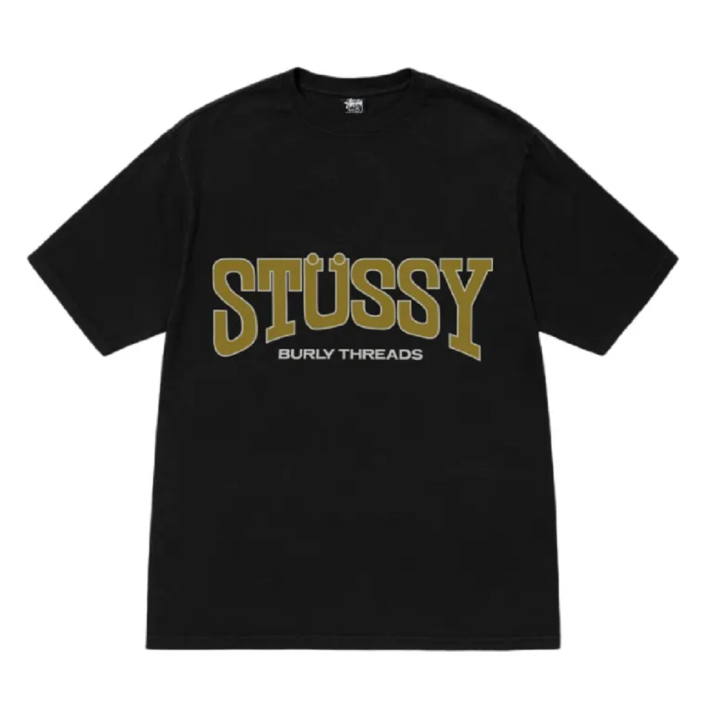 Áo Stussy Burly Threads ‘Black’ 1905027