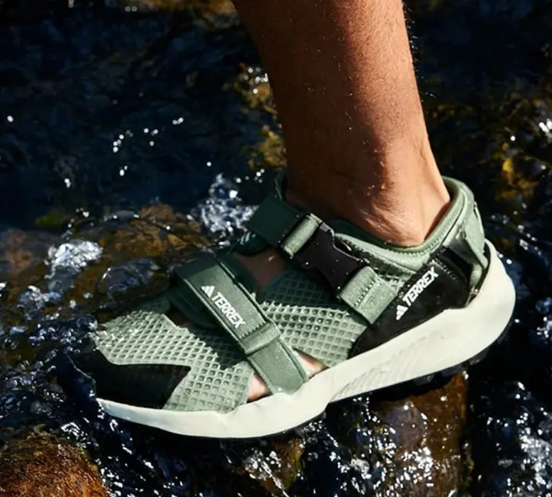 Dép Adidas Sandal Terrex Hydroterra At ‘Silver Green’ IF9167 - Ảnh 4