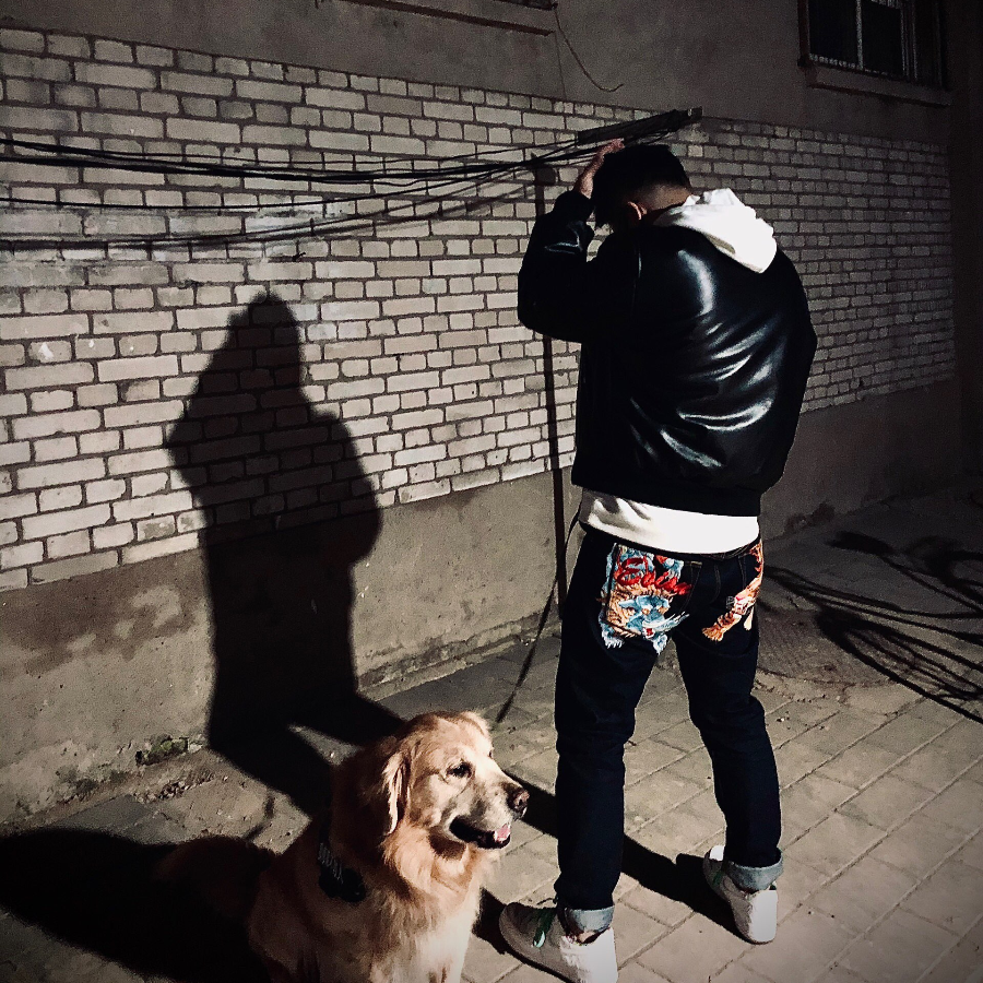 Quần Evisu Footed Tapir ‘Black Blue’ 1ESHTM8JE13117 - Ảnh 2