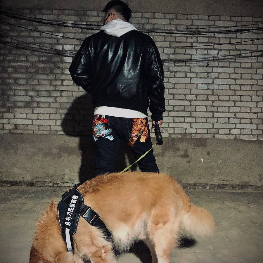 Quần Evisu Footed Tapir ‘Black Blue’ 1ESHTM8JE13117 - Ảnh 3