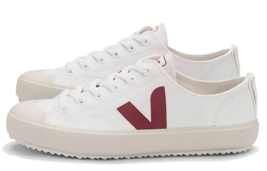 Alternative view of Giày Veja Nova Canvas ‘White Marsala’ NA012005