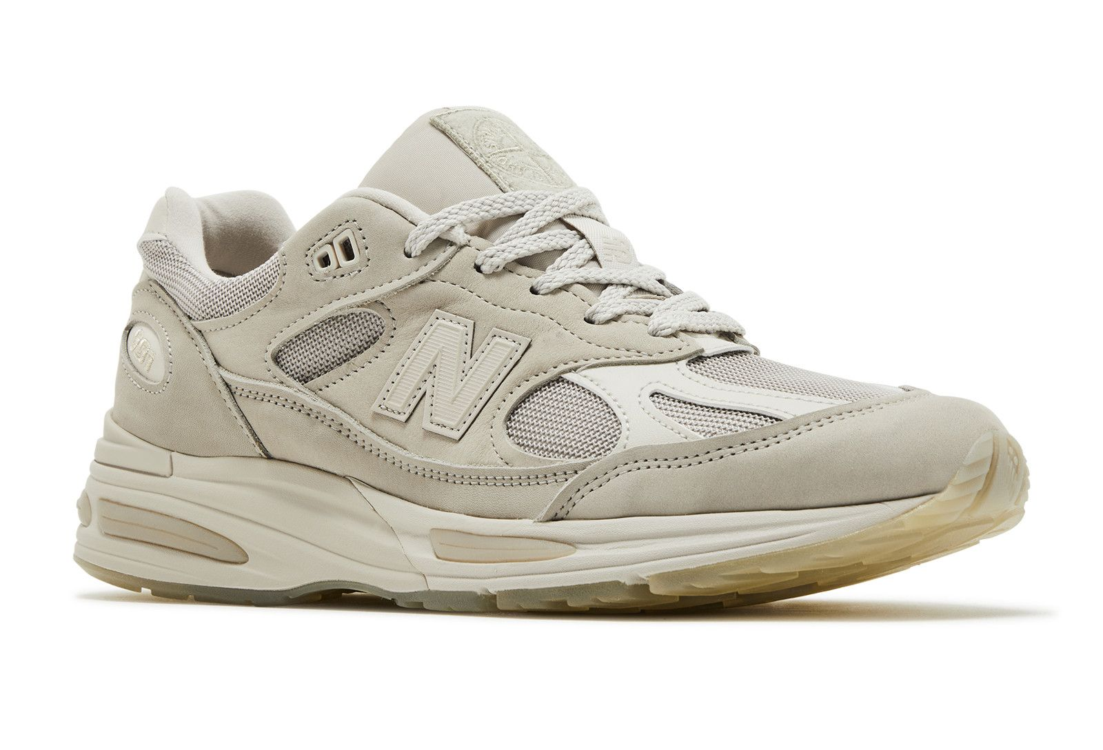 Giày New Balance 991v2 MiUK Stone Island Ghost Pack Sand U991SE2 - Ảnh 3