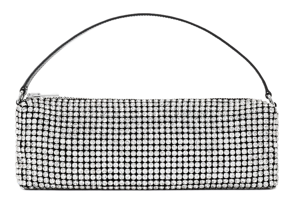 Túi Alexander Wang Heiress Flex Bag In Crystal Mesh 'Black' 20124P02M100