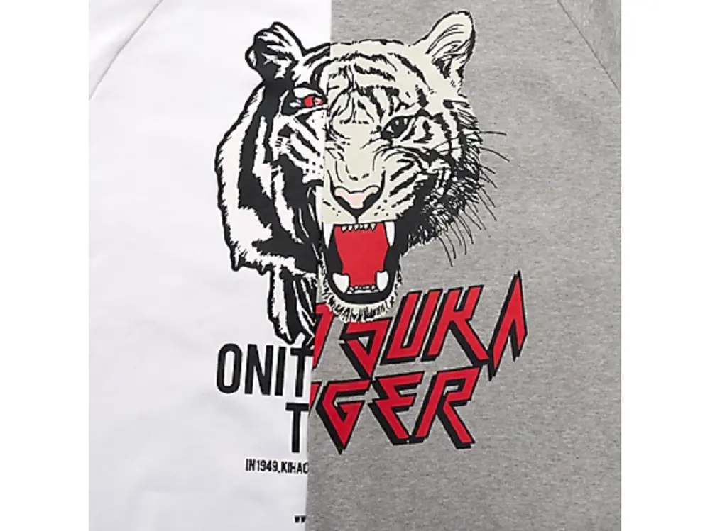 Alternative view of Áo Onitsuka Tiger Sweat Top ‘Grey’ 2183B178-100