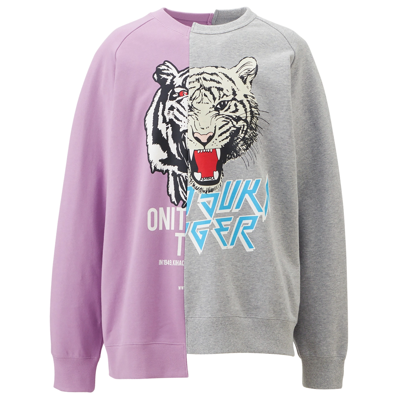 Áo Onitsuka Tiger Sweat Top ‘White Purple’ 2183B178-400