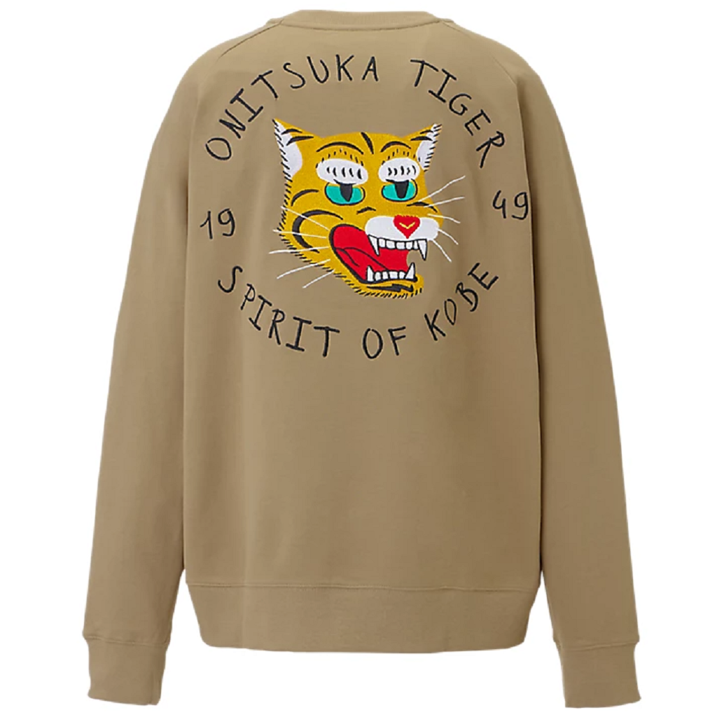 Áo Onitsuka Tiger Sweat Top ‘Brown’ 2183B182-250