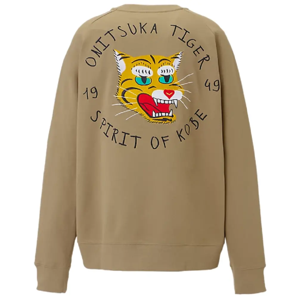 Áo Onitsuka Tiger Sweat Top ‘Brown’ 2183B182-250