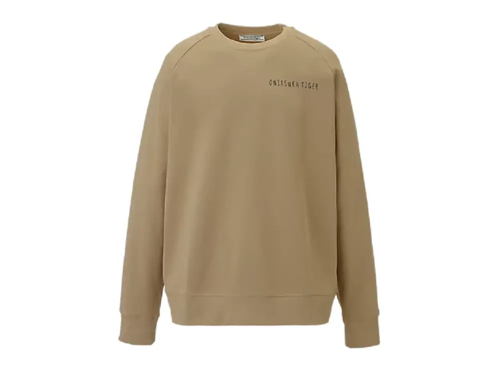 Alternative view of Áo Onitsuka Tiger Sweat Top ‘Brown’ 2183B182-250