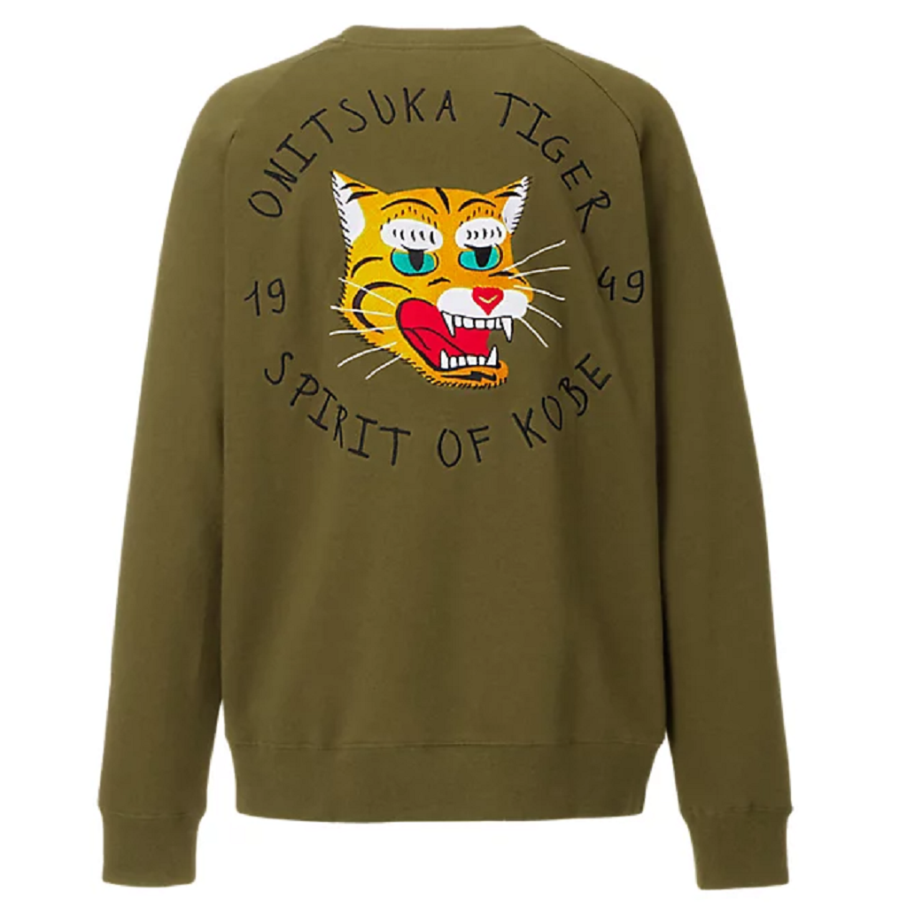 Áo Onitsuka Tiger Sweat Top ‘Green’ 2183B182-300