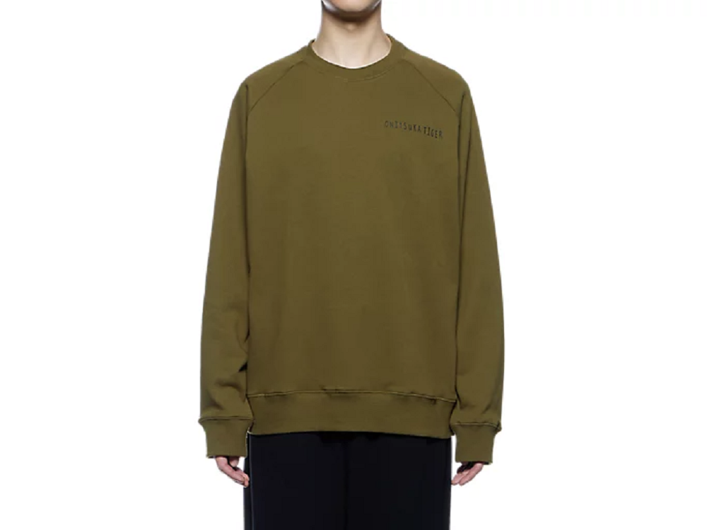 Áo Onitsuka Tiger Sweat Top ‘Green’ 2183B182-300 - Ảnh 2